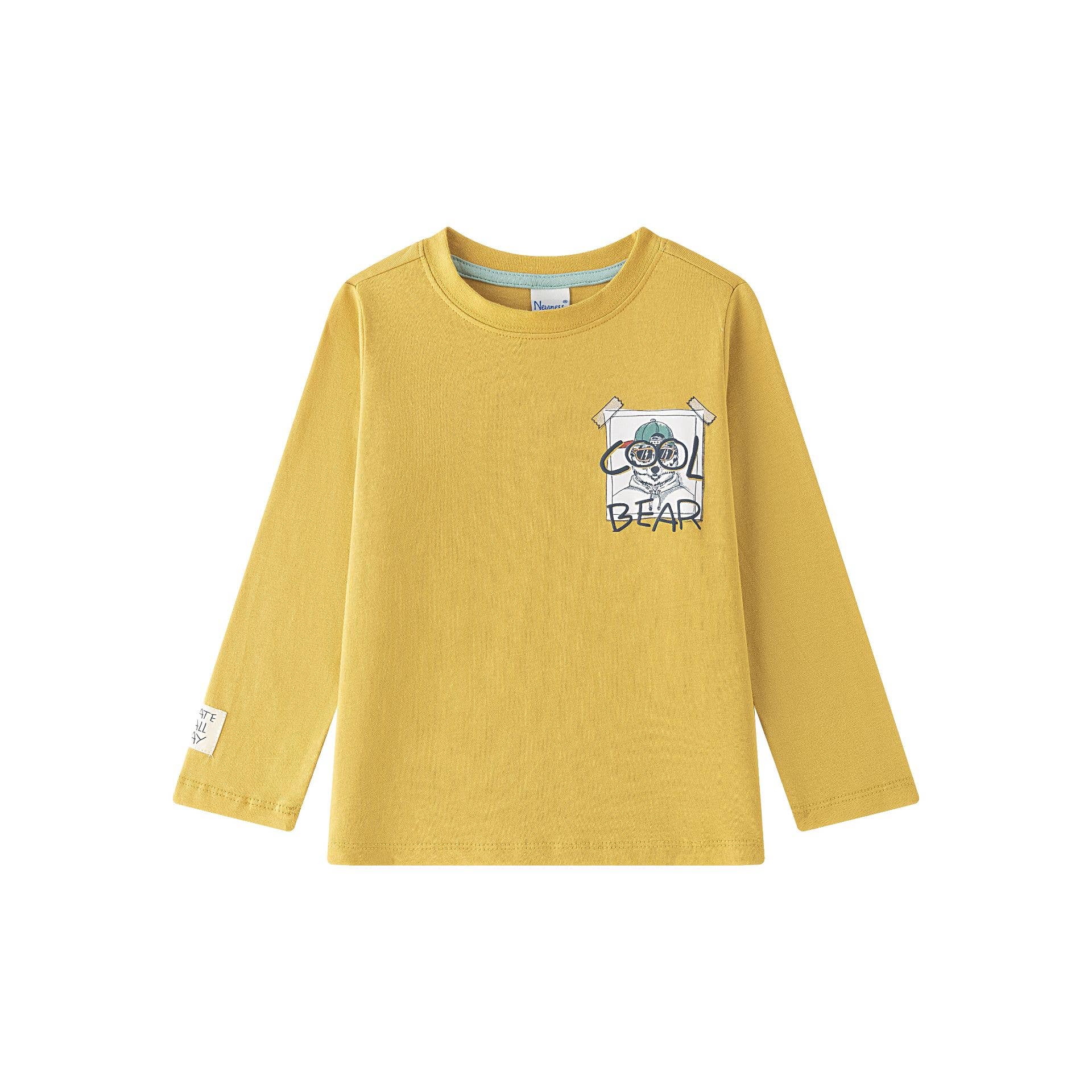 Newness Kids - Wholesale Screen Printed T-Shirt - Kids - Long-sleeve boy's t-shirt JBI652421