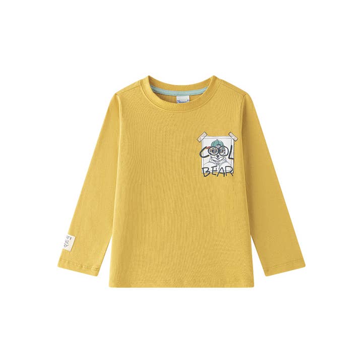 Newness Kids - Wholesale Screen Printed T-Shirt - Kids - Long-sleeve boy's t-shirt JBI652421