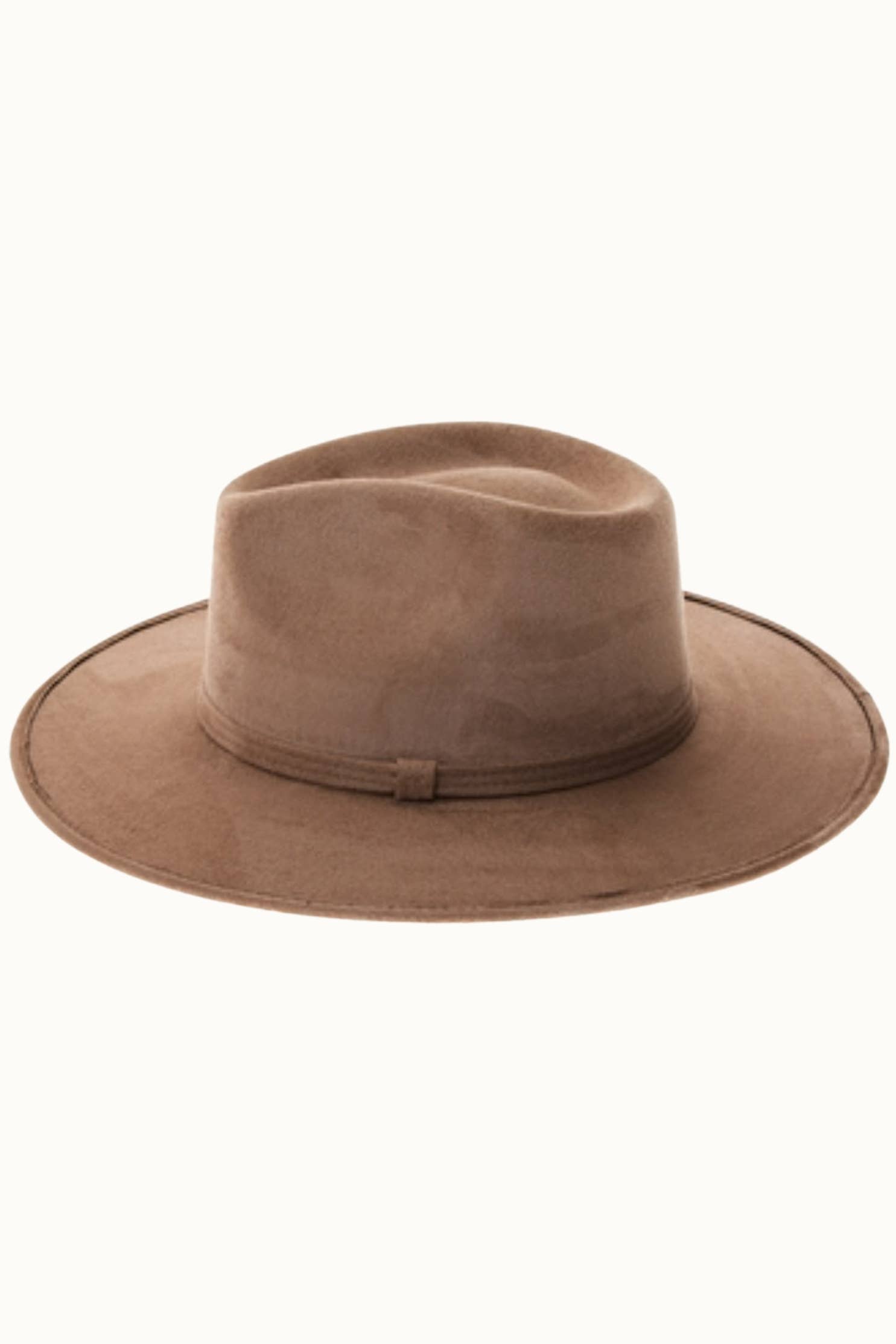 Olive & Pique – wholesale Fedora – Women’s – Vegan Suede Rancher Hat 3.5" Brim, Unisex, OSFM2