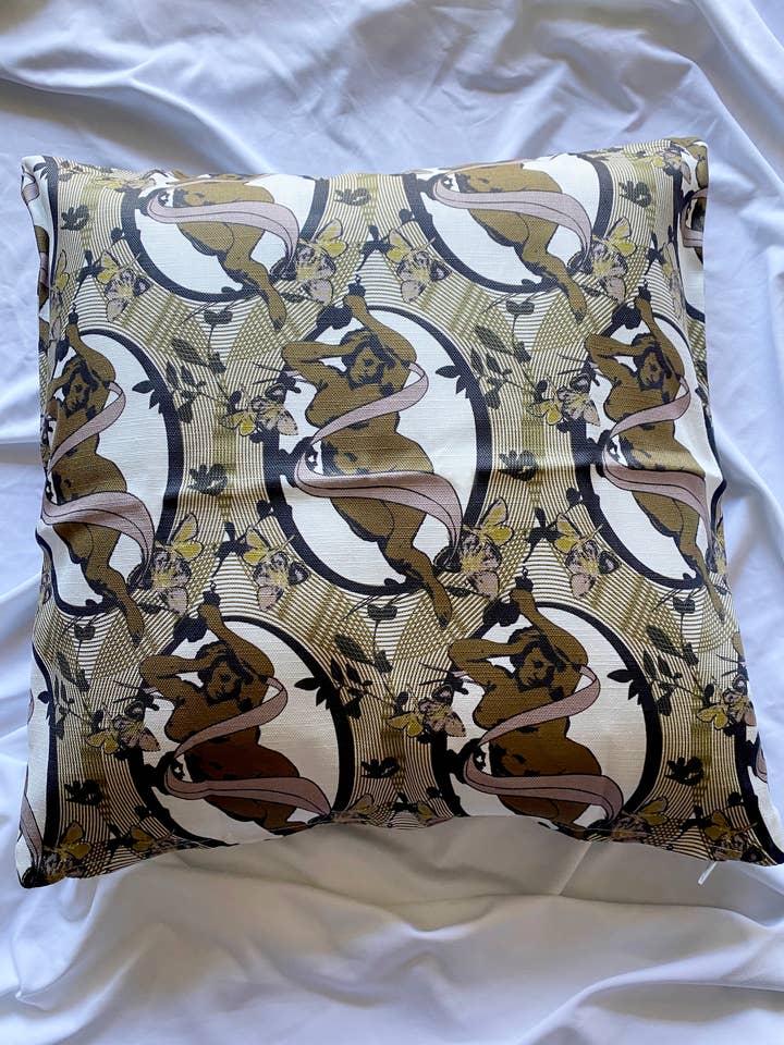 Art Deco Statement Pillow for wholesale by RissaLaRue Co.