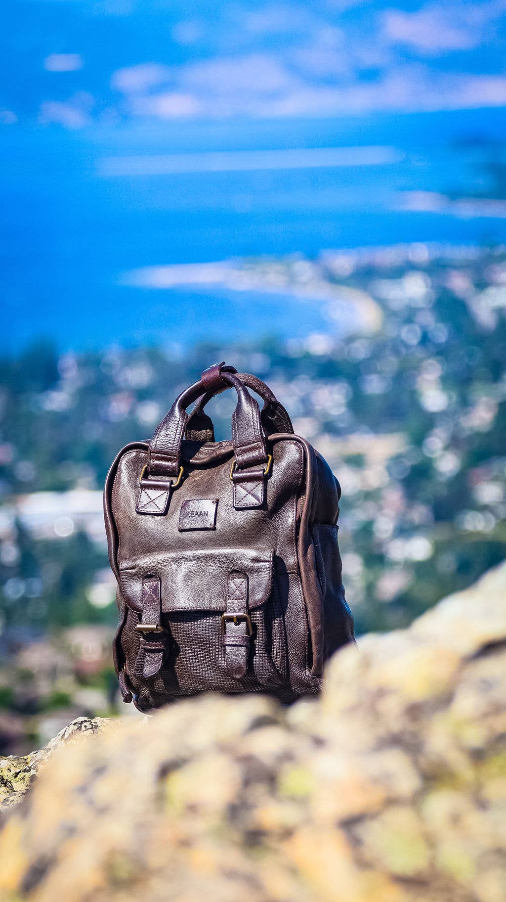 Keaan Leather Goods - Vente Sac à dos – unisexe - SAC À DOS [ENZO] | CUIR USÉ ET LAVÉ5