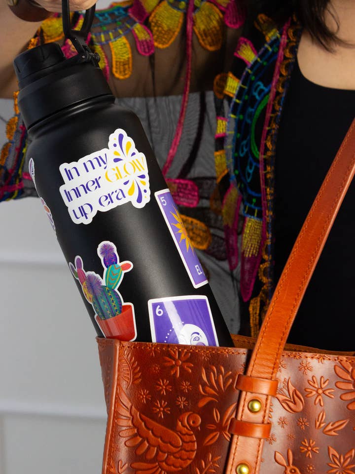 Inner Glow Up Sticker for wholesale by Soleil Vida Studio