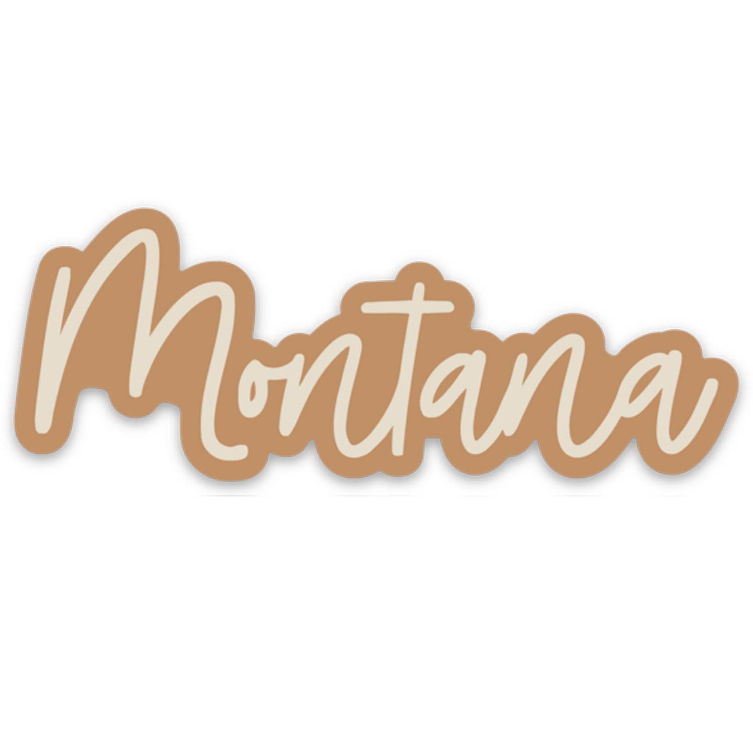 Corvidae drawings & designs - Wholesale Sticker - Montana Script Sticker0