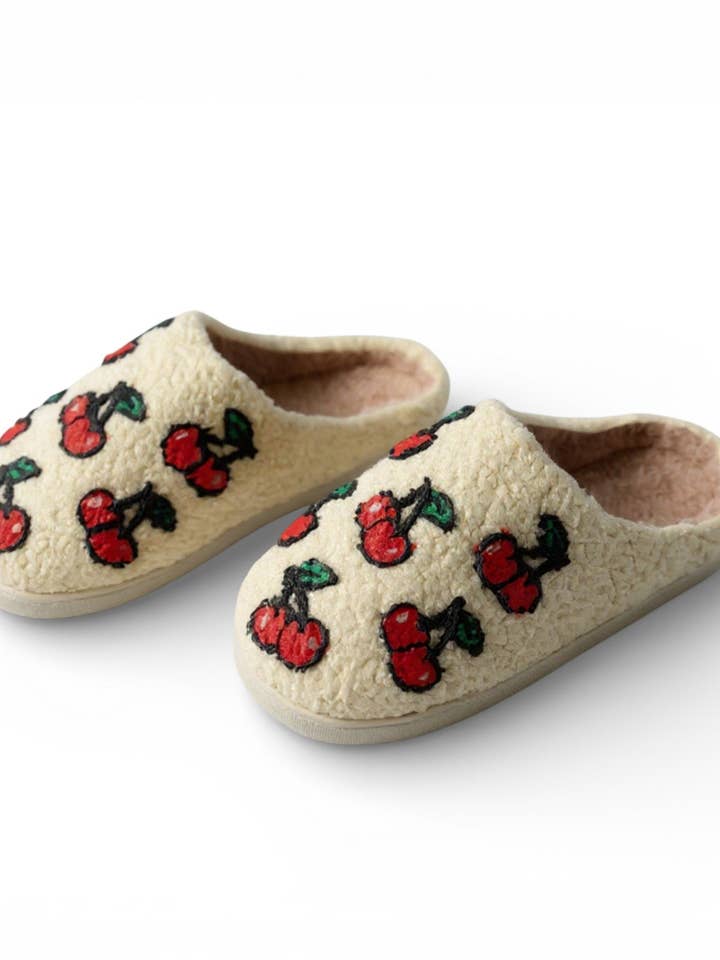 CHAUSSONS D'INTÉRIEUR CHERRY DU 36 AU 41 pour la vente par Willy be Smart