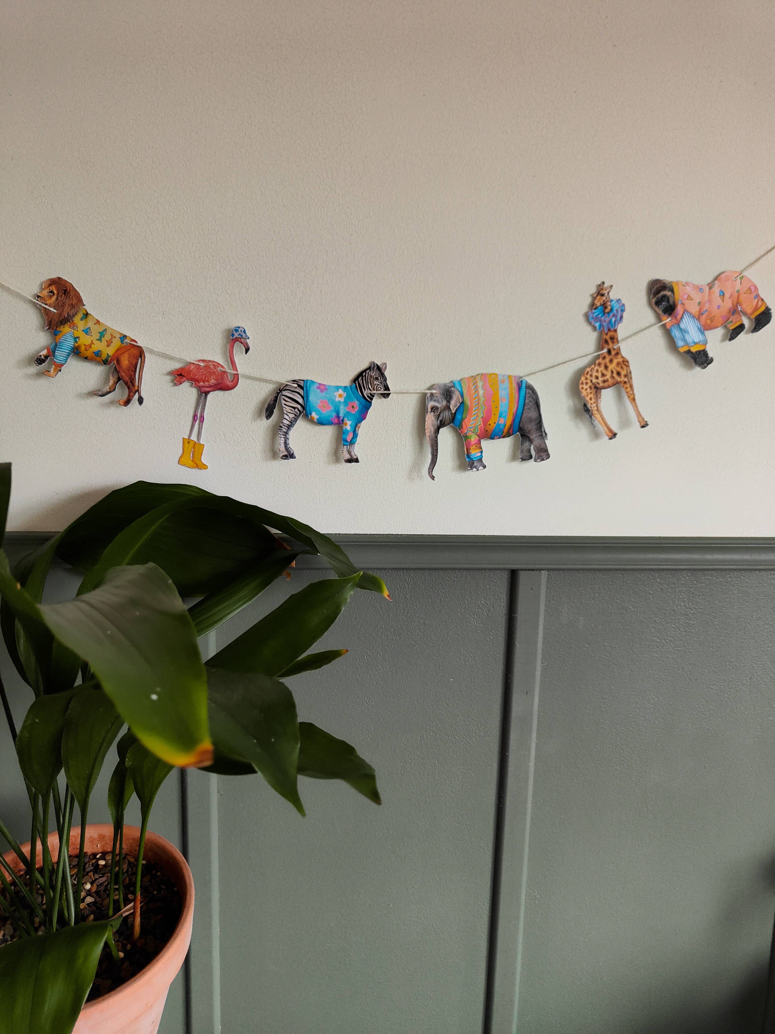 Beth Goodwin Designs – Engroshandel Guirlande – Safari dyr guirlande - Børneværelse dekoration7