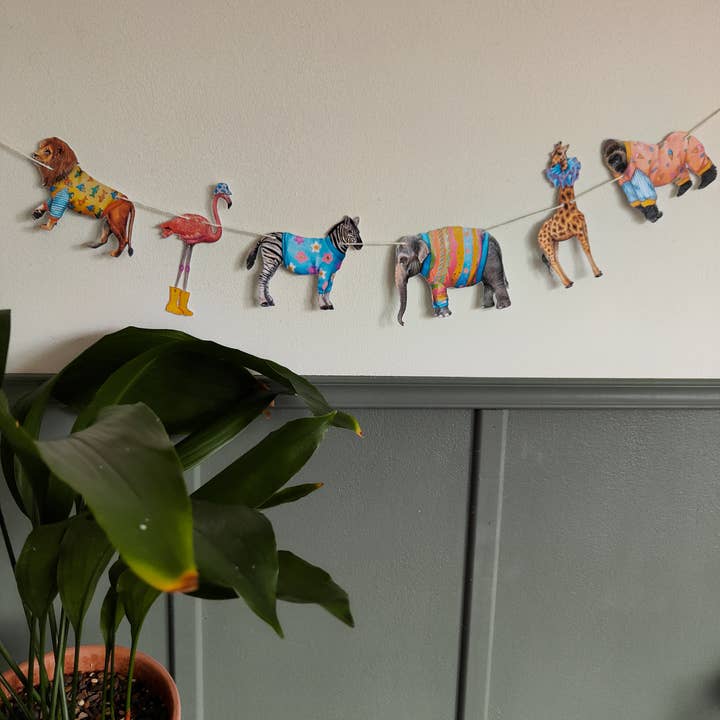 Beth Goodwin Designs – Engroshandel Guirlande – Safari dyr guirlande - Børneværelse dekoration7