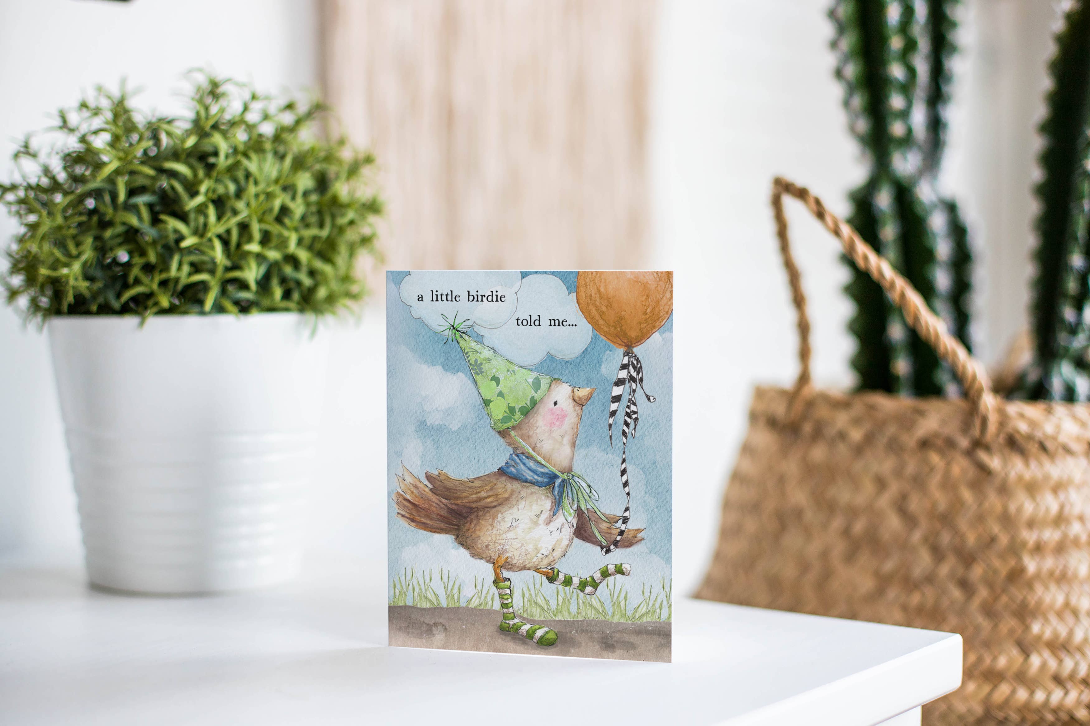 Lizzy & Grace - Wholesale Birthday Card - Green Socks Happy Birthday Card4