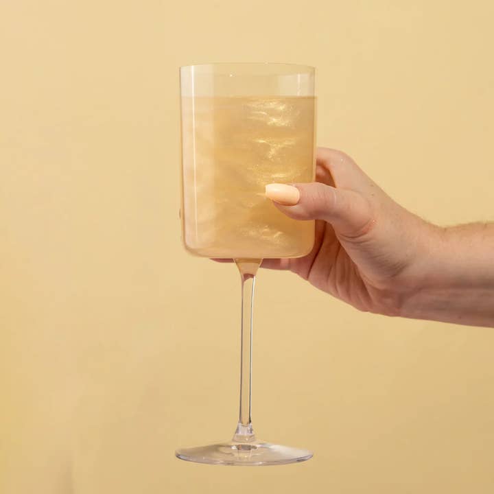 Art of Sucre - Wholesale Cotton Candy - Gold Cotton Candy Drink Glitter Bombs1