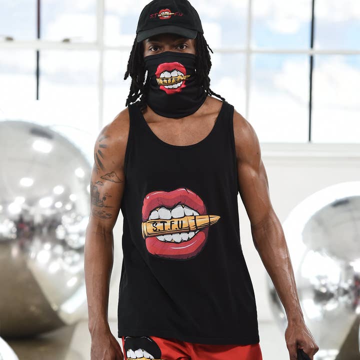 STFU Classic Logo Unisex Tank Top for wholesale by STFU
