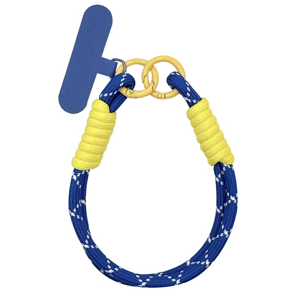 Fashion City - Wholesale Phonecase Strap - Colorful Rope Knotted Phone Charm Wrist Strap13