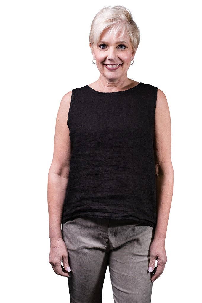 TINA Stephens Italy/Tees By Tina – Großhandel Bluse – Damen – Anabelle Knopfleiste hinten (BT114)0