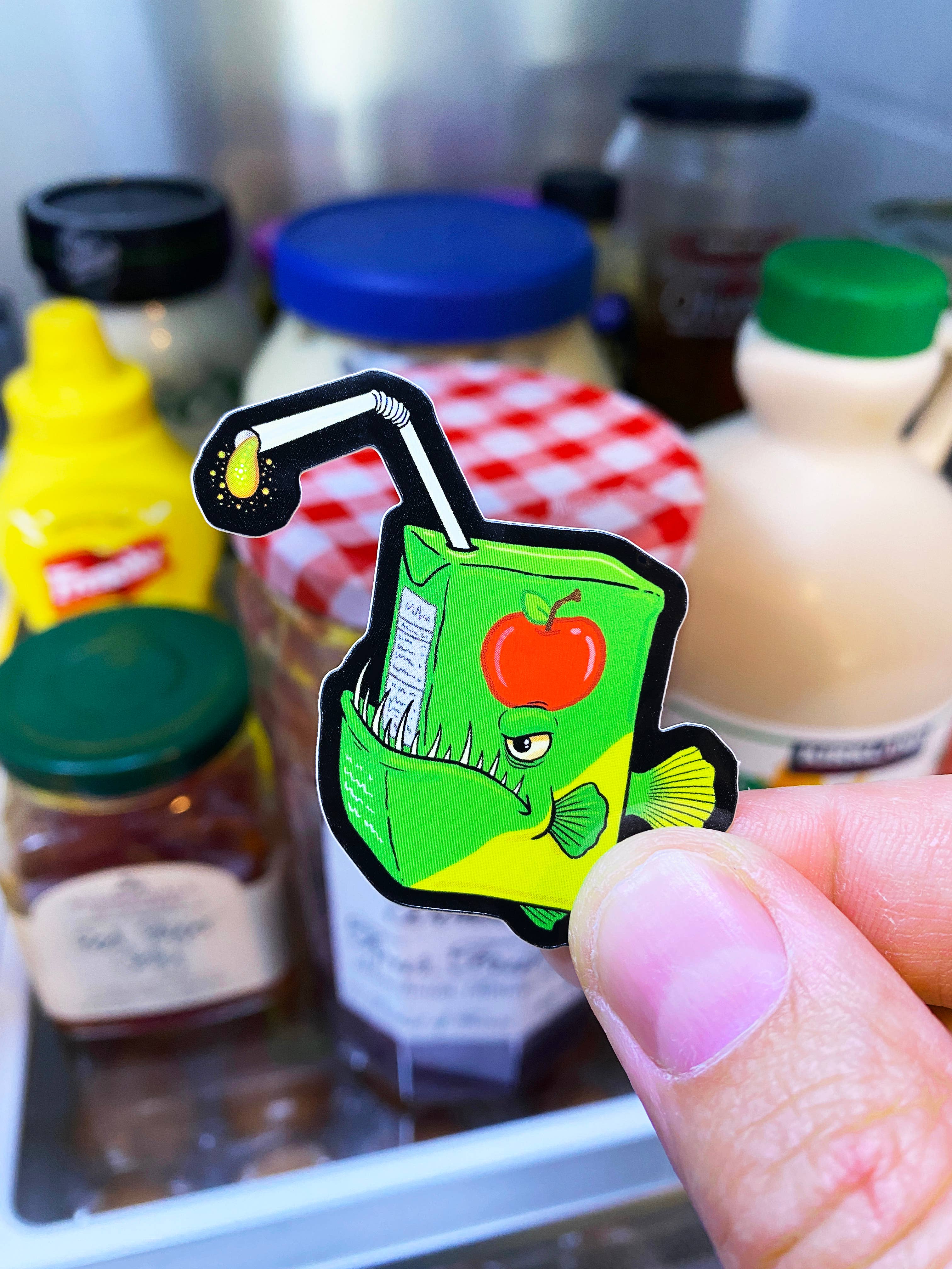 Ryan McCulloch Art - Wholesale Sticker - TINY SPECIALTY STICKERS: Choose Your Food-Animals!2