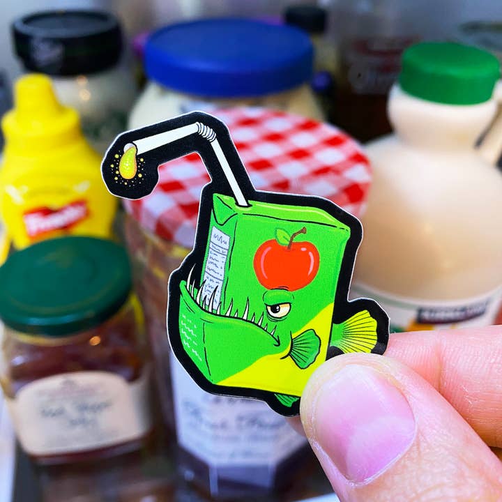 Ryan McCulloch Art - Wholesale Sticker - TINY SPECIALTY STICKERS: Choose Your Food-Animals!2