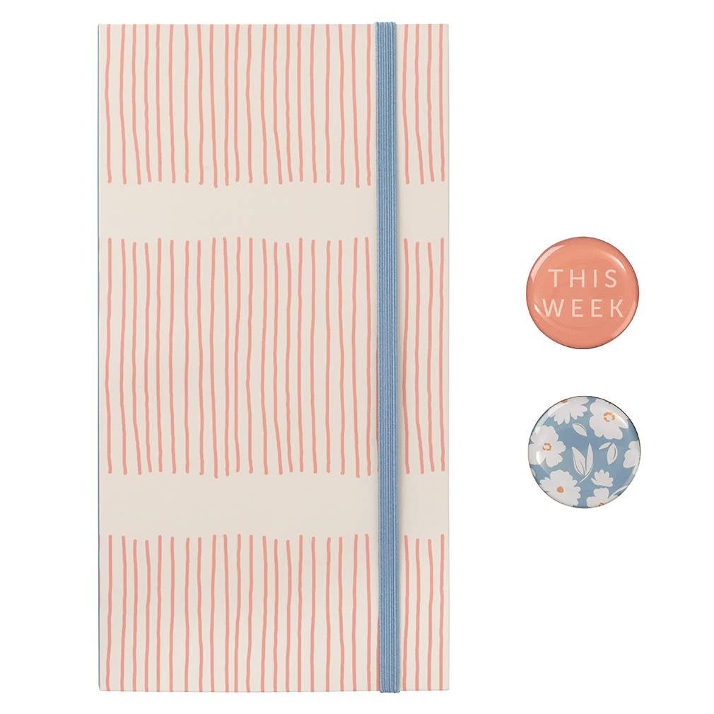 Busy B – wholesale Planner – Meal Planner & Tear Off Shopping List Organiser - Stripe1