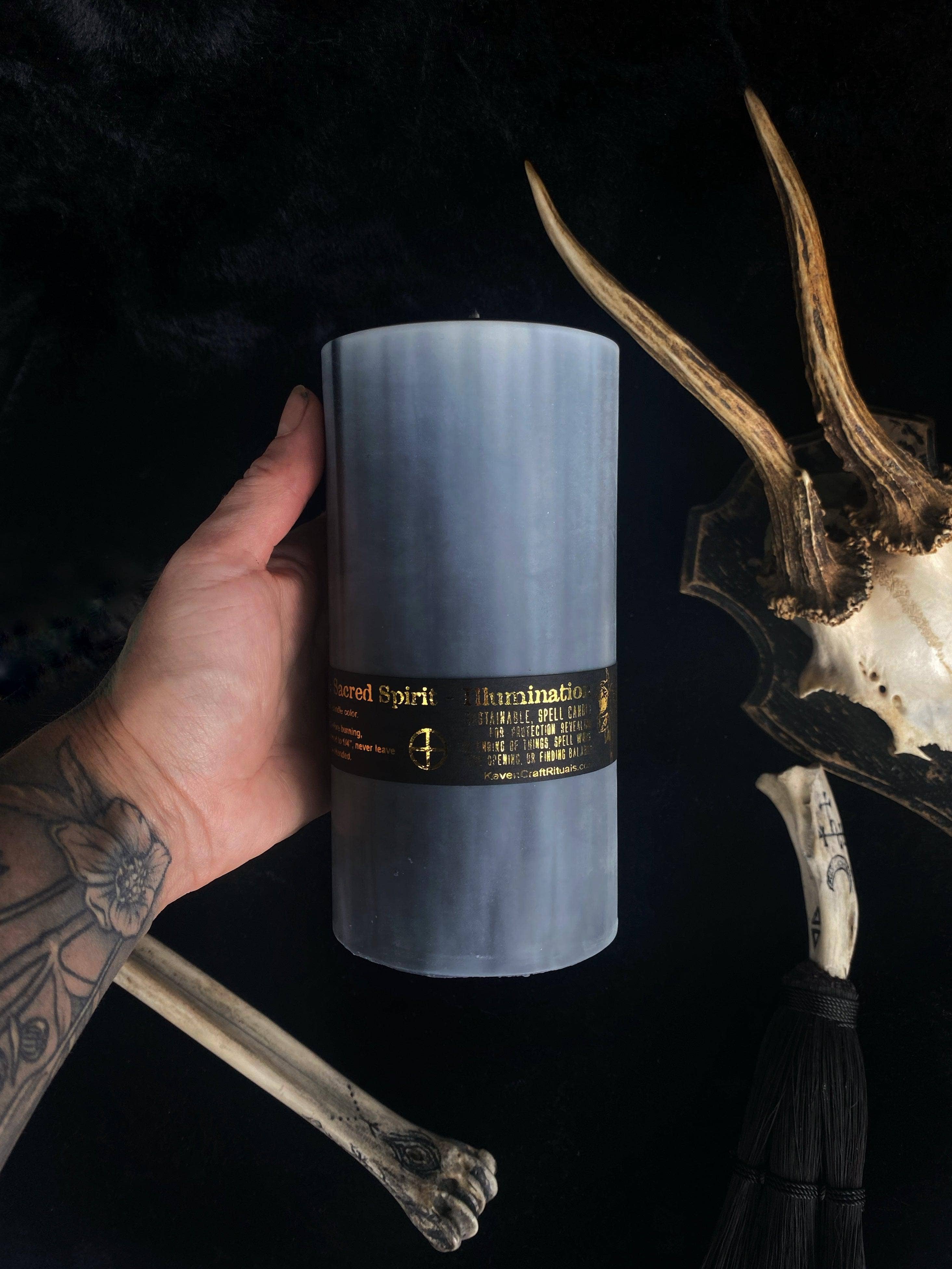 Keven Craft Rituals LLC - Wholesale Pillar Candle - Sacred Spirit Pillar Candles - Vegan Soy0