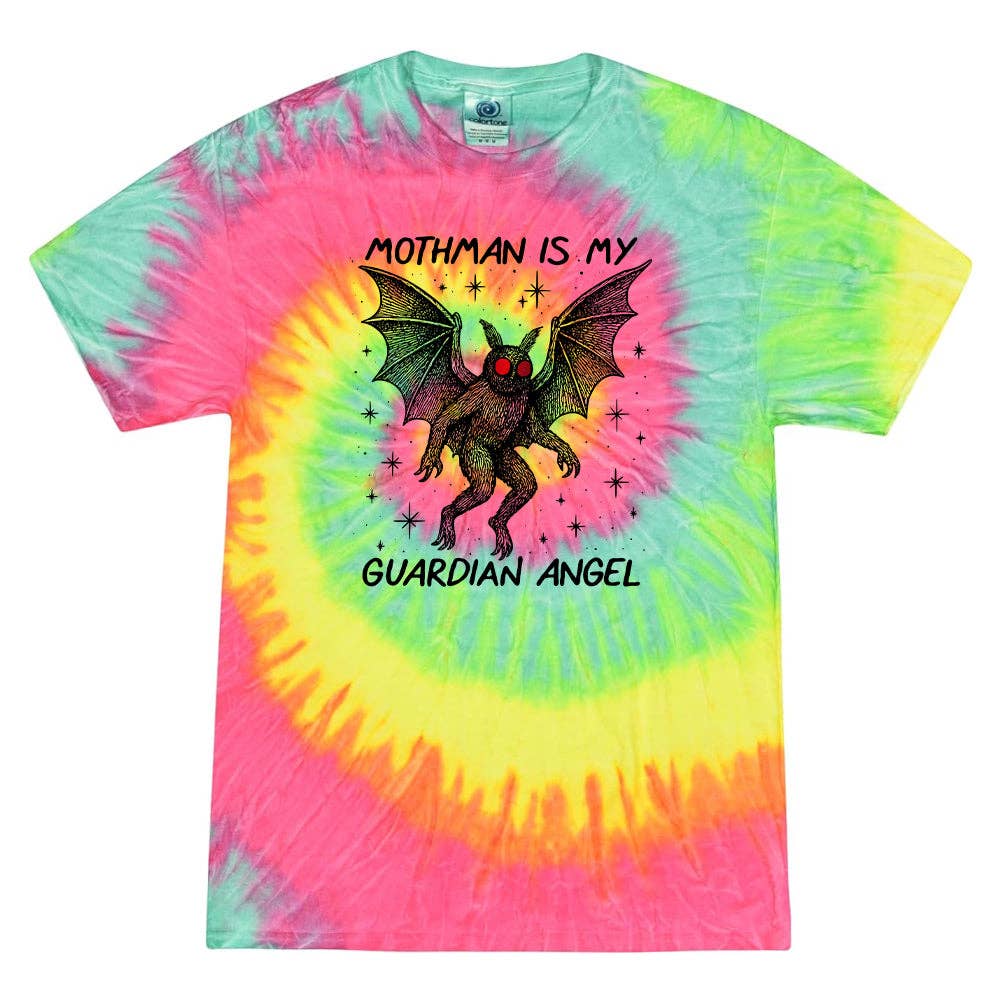 Let's Get This Thread - Wholesale Screen Printed T-Shirt - Unisex - Moth man Is My Guardian Angel3