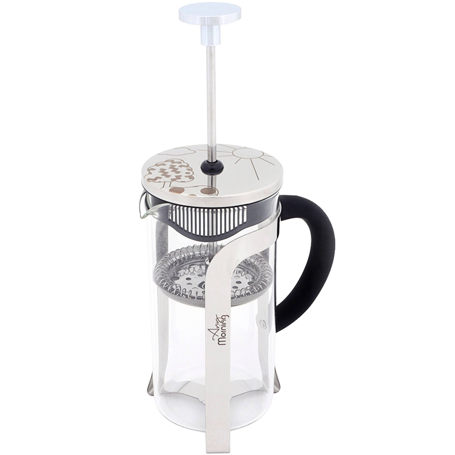 Biggbrands - Vendita all'ingrosso Caffettiere French press - Pressa francese Any Morning in acciaio inossidabile per caffè e tè5