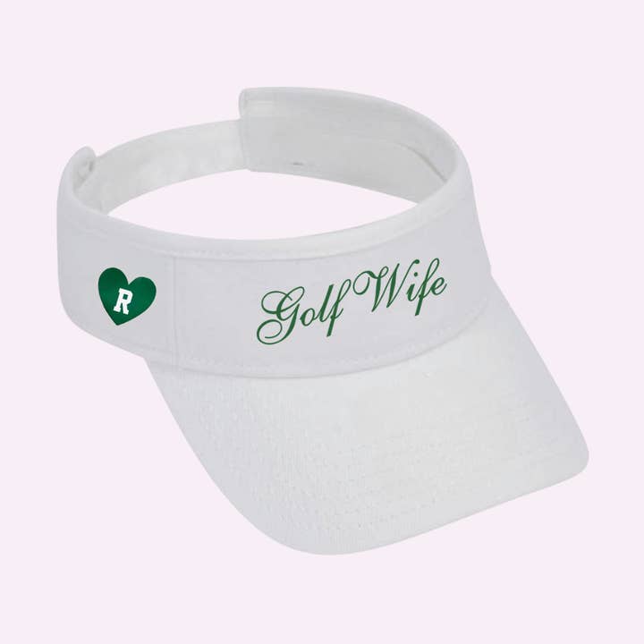 FEMME DE GOLFEUR ♡ visière personnalisable pour la vente par BFFS & BABES