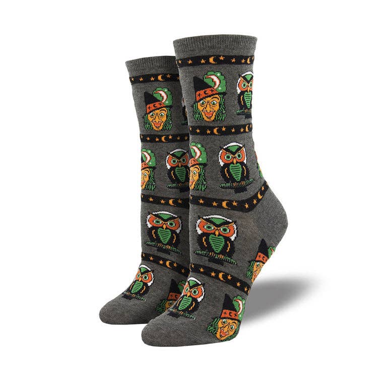 Tourtiwi - Wholesale Socks - Women's - Halloween Funny Jacquard Crew Socks8