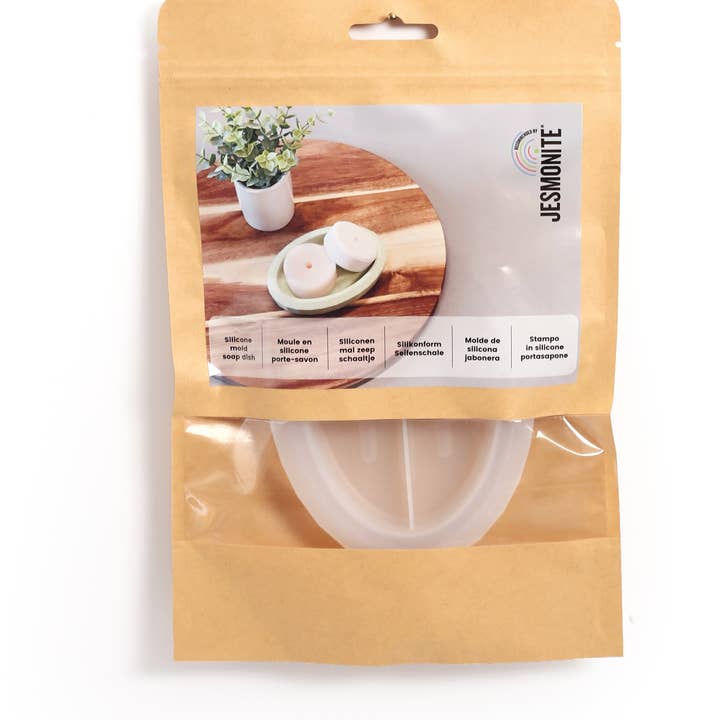 Graine Créative – Großhandel Eierbecher/-ständer – Silikonform 15 x 10,5 x 2,6 cm – Jesmonite-Seifenhalter2