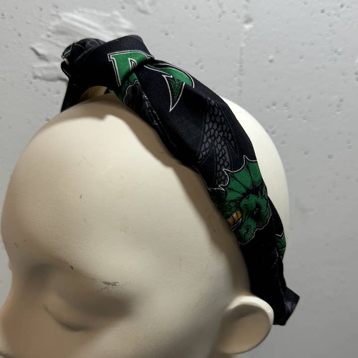 Dragons Knotted Headband for wholesale by Kase Wear