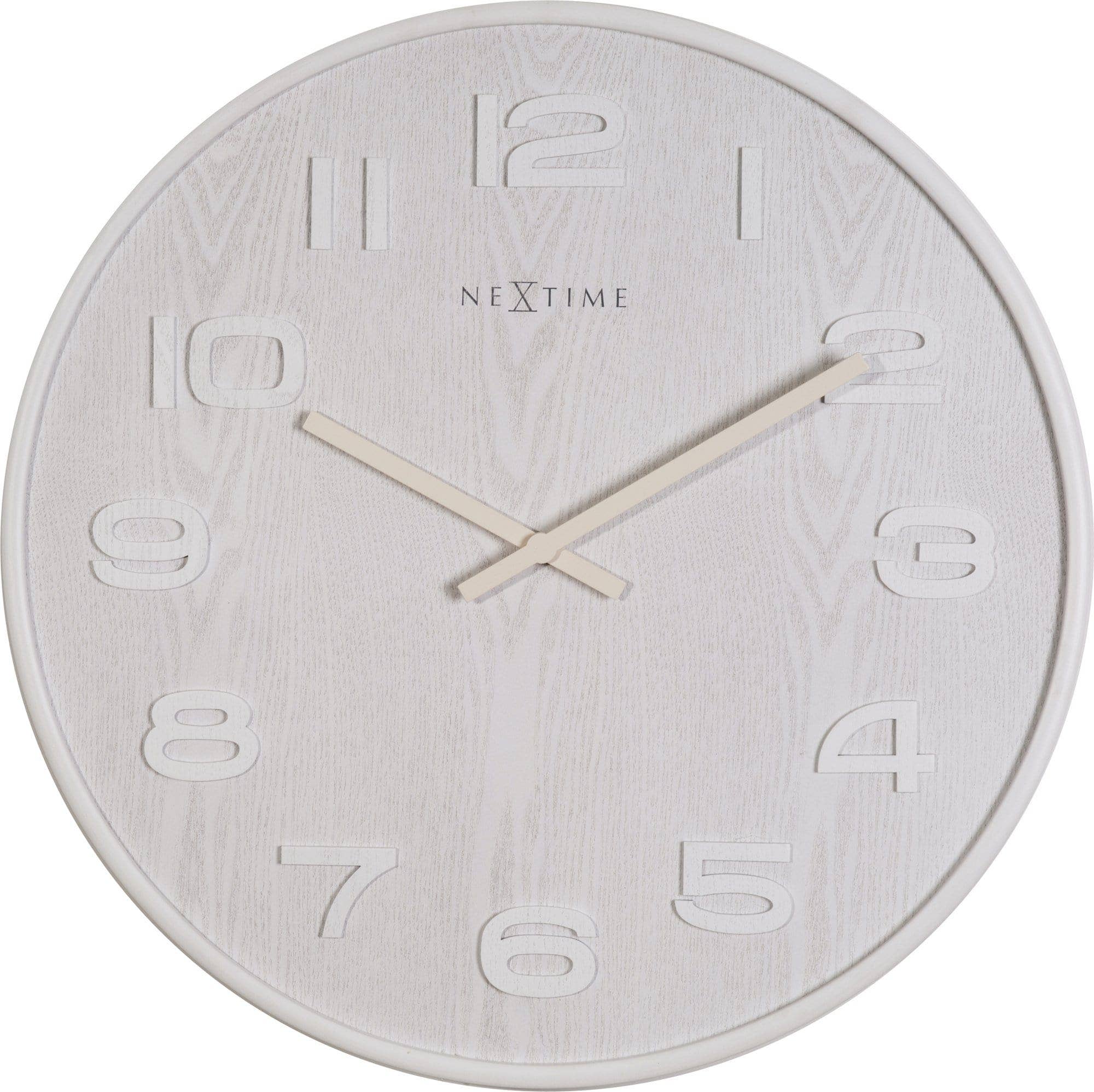 NeXtime - Wholesale Wall Clock - Wall clock -  35 cm - Wood - 'Wood Wood Medium'0