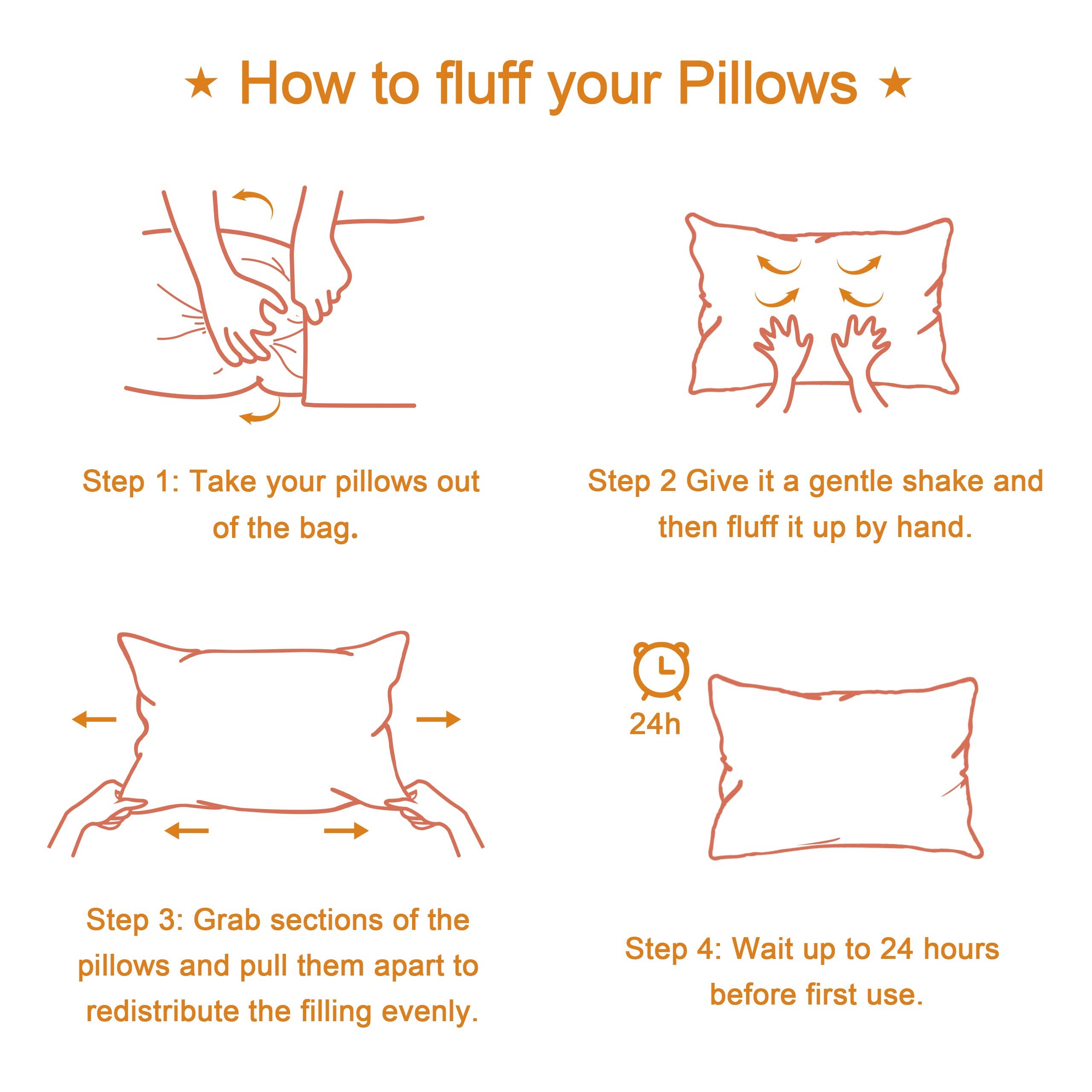 Bay & Loom - Wholesale Bedding Pillow - Soft Pillows for Sleeping, Down Alternative Pillows9