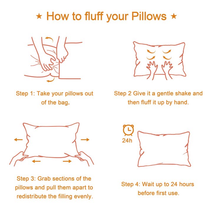 Bay & Loom - Wholesale Bedding Pillow - Soft Pillows for Sleeping, Down Alternative Pillows9