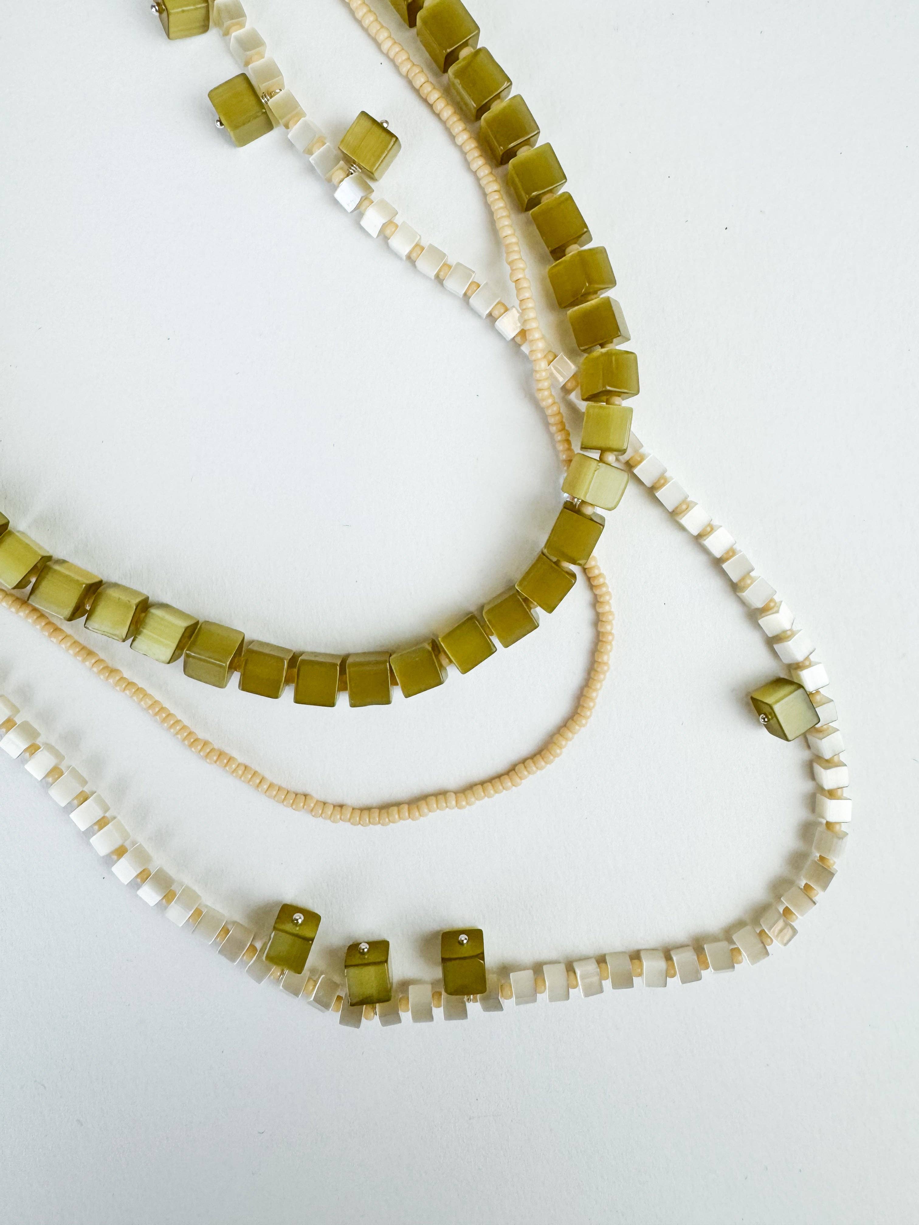 Millhouse Collection - Wholesale Beaded/Pearl Necklace - The Klee Necklace1
