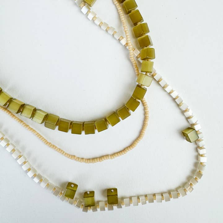 Millhouse Collection - Wholesale Beaded/Pearl Necklace - The Klee Necklace1