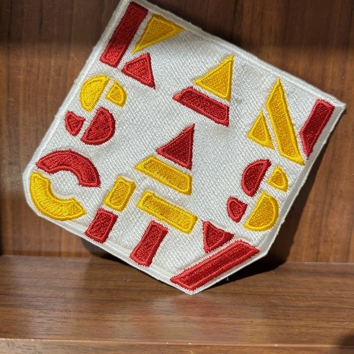 KC Block - Embroidered Patch for wholesale by AMD Embroidery KC