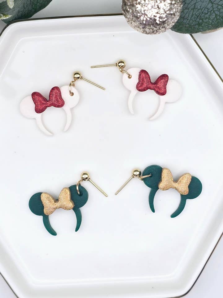 Brincos orelhas de rato por atacado de Beckys Creations