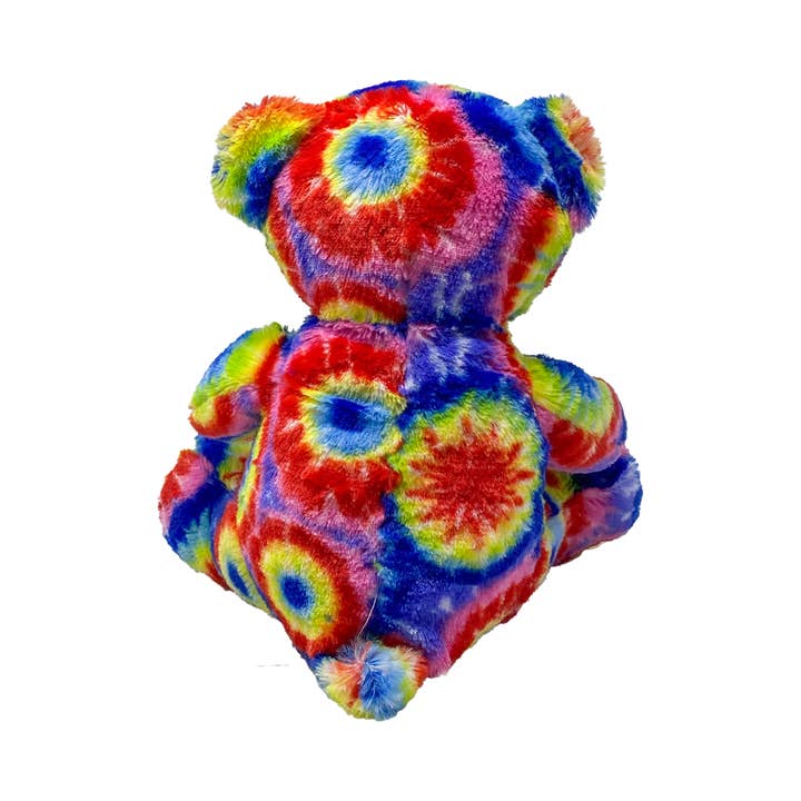 The RGU Group - Wholesale Stuffed/Plush Toy - Kids & Baby - 9" Tie-Dye Teddy Bear