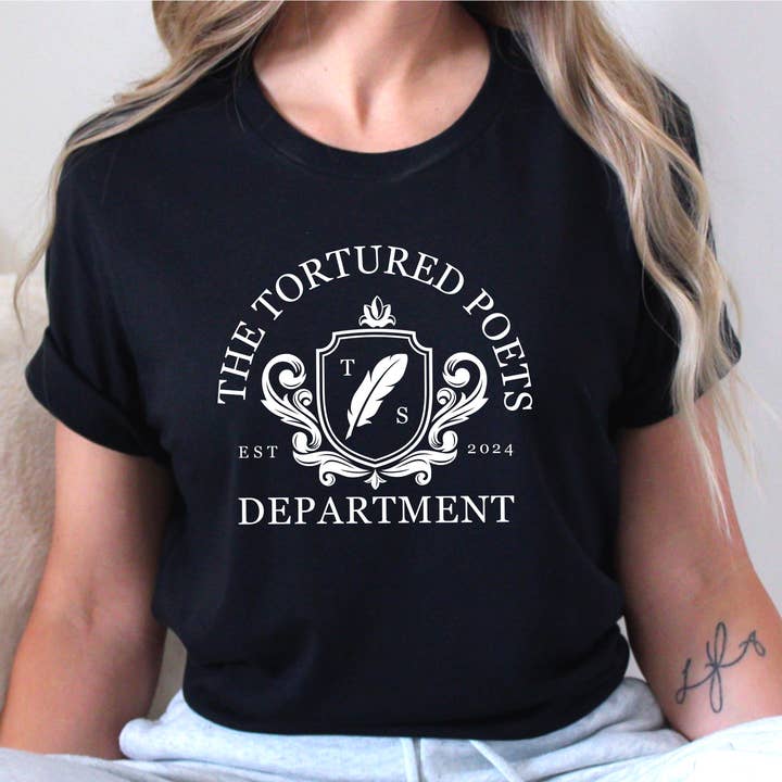 The Tortured Poets Department Shirt - TTPD Neues Albumhemd für den Großhandel von Humm & Willow