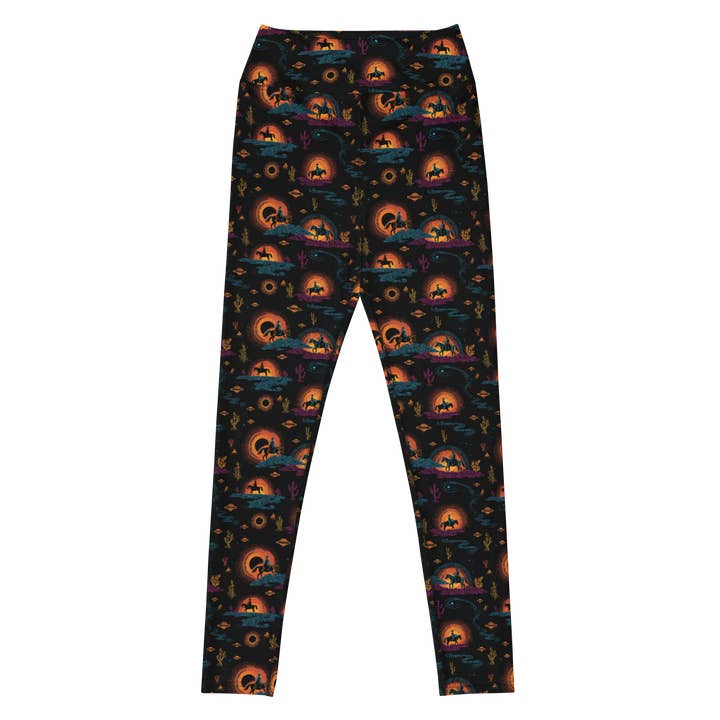 Neon Eclipse: Old Western Leggings for wholesale by Texas Eclipse Outfitters