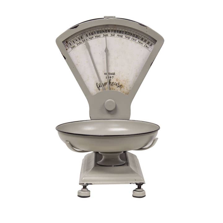 Farmhouse Gray Scale w/Calendar for wholesale by CWI Gifts