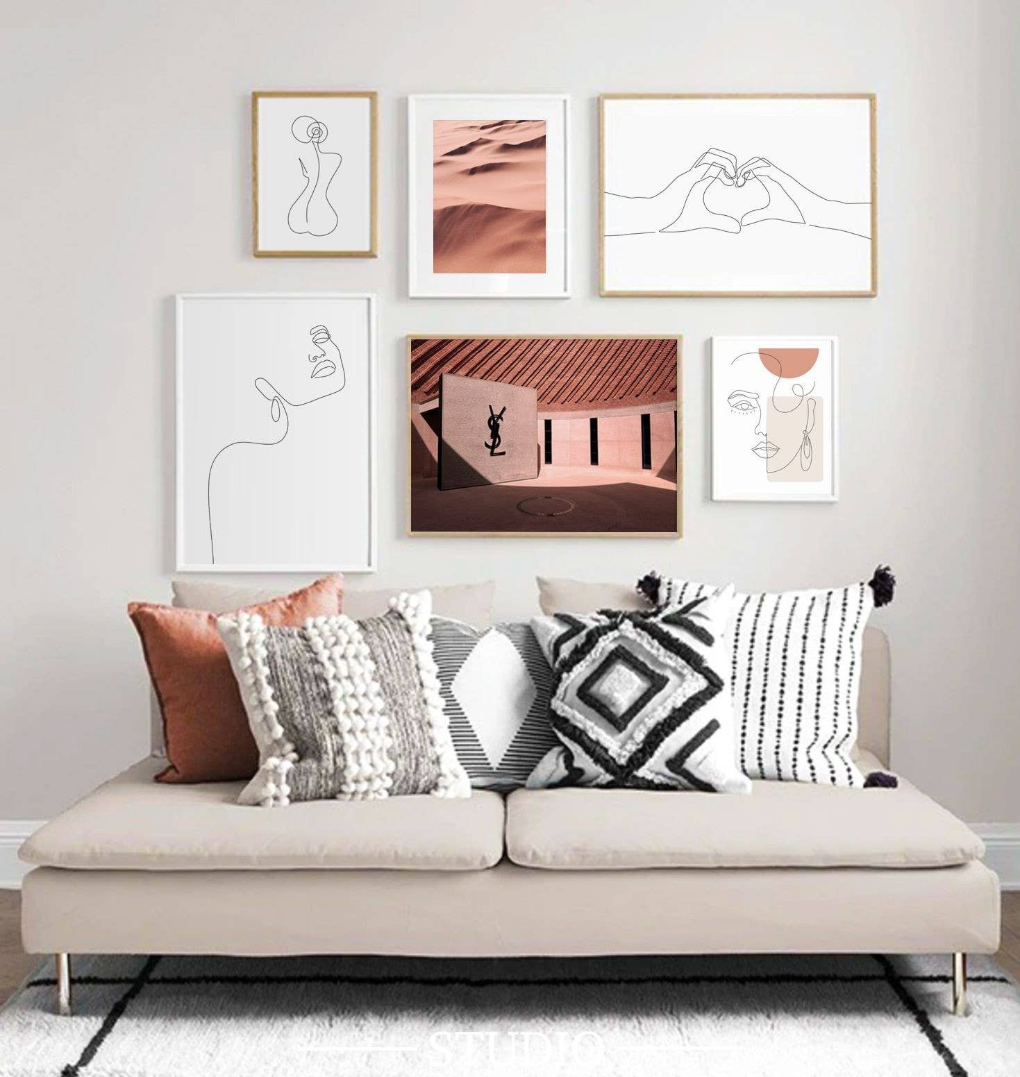 Wallified - Wholesale Poster - Vrouwen Lichaam Abstract Poster3