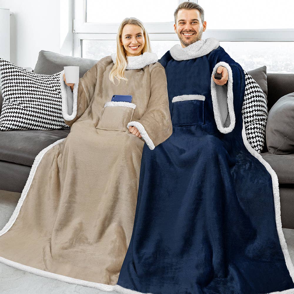 Pavilia - Vendita all'ingrosso Plaid - Coperta con maniche - Tasca applicata171