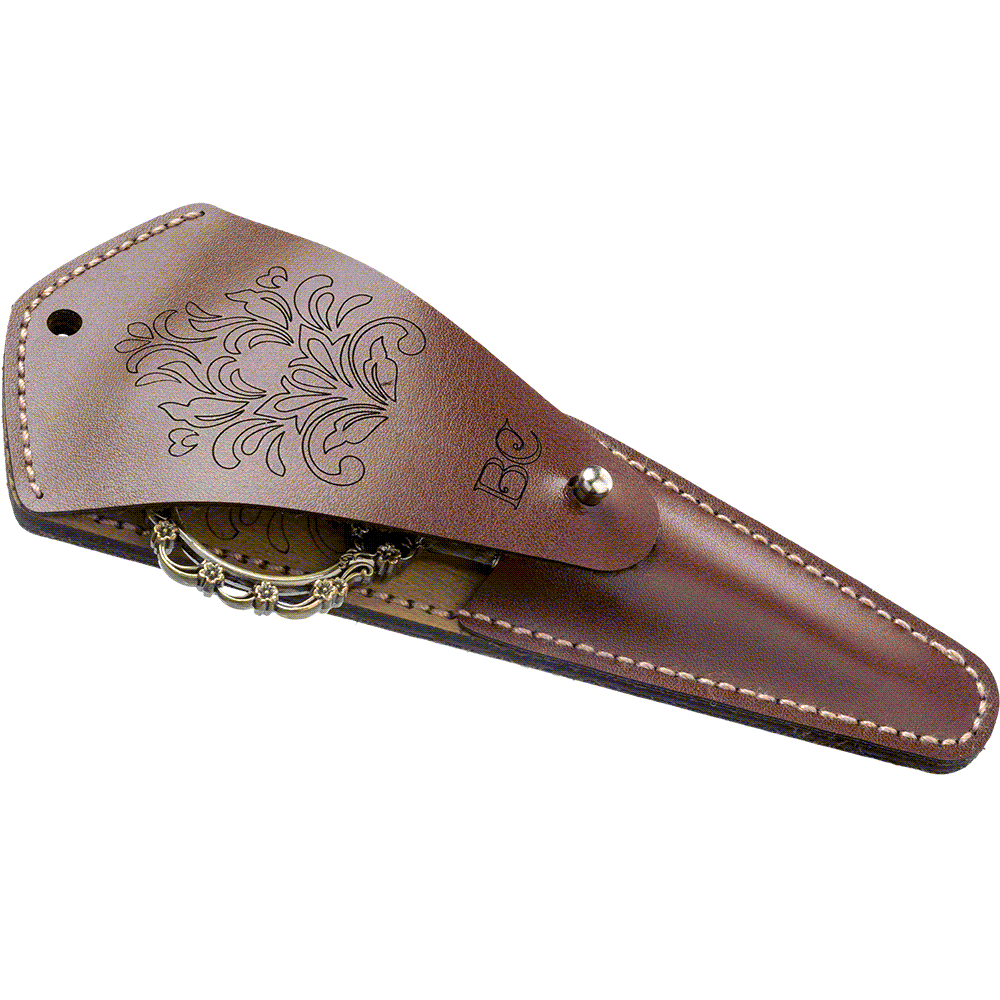 HobbyJobby – wholesale Embroidery/cross-stitch supplies – Scissor Case Needlecraft Kit - Leather Scissor Case4