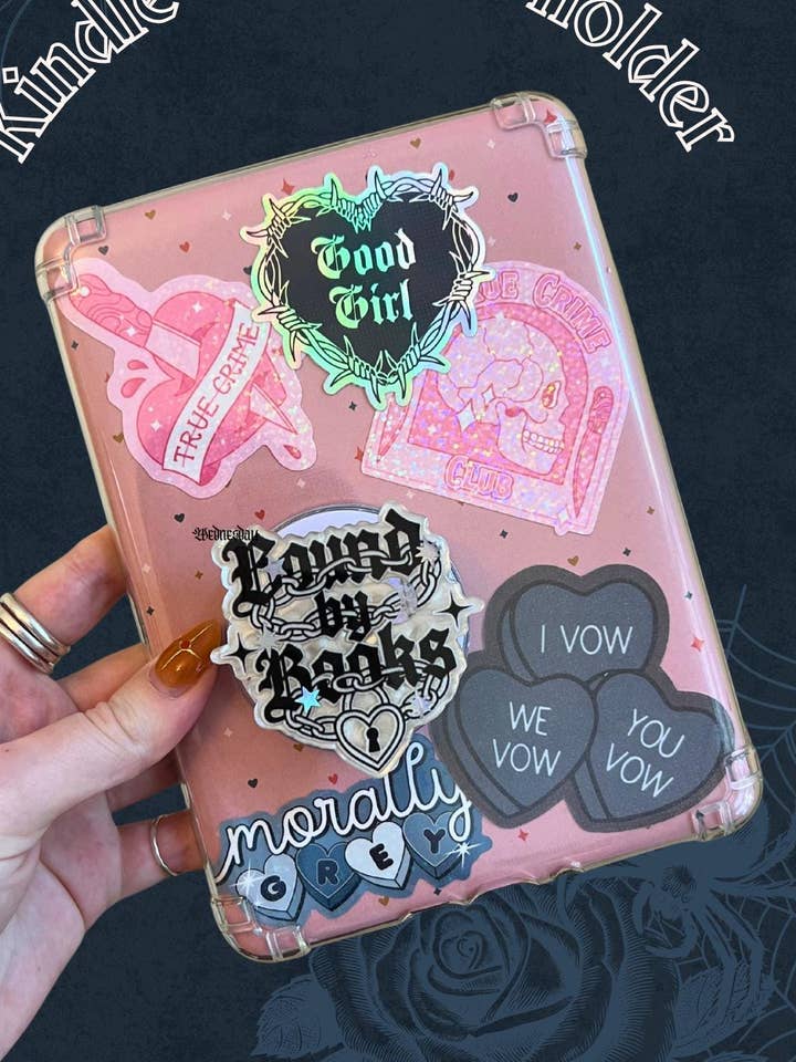 Dunkle Romantik BookTok Kindle-Halter und Leser-Geschenk für den Großhandel von Mia Winston-Hart Accessories