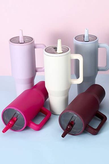 JOSSLYN by wall to wall - Wholesale Insulated Mug/Tumbler - 40oz SPILL FREE STAINLESS STEEL VACUUM TUMBLER | DT120612