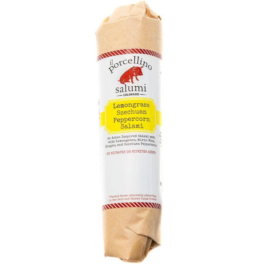 Il Porcellino Salumi - Wholesale Salami - Lemongrass Szechuan Peppercorn Salami1