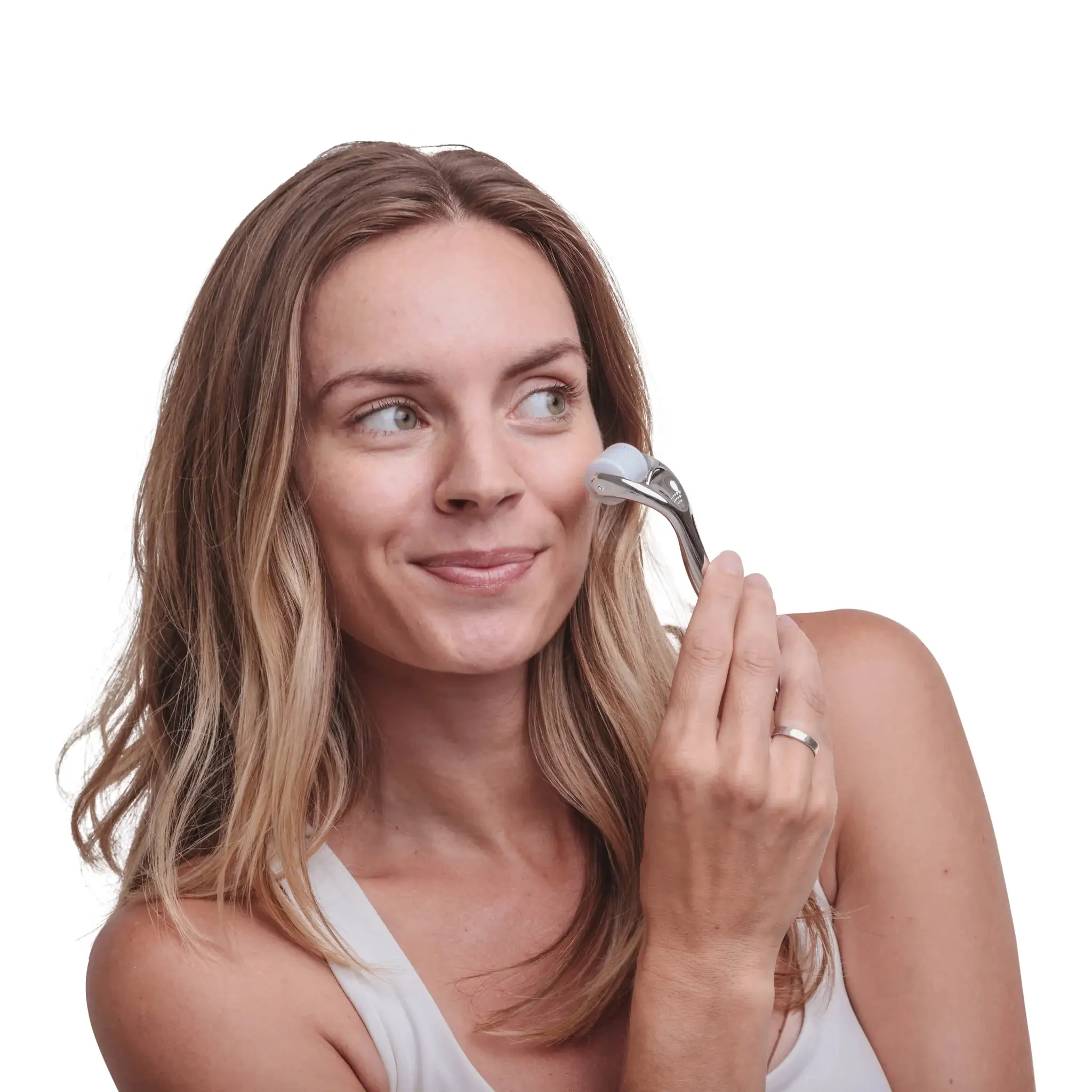 PURE SOL. - Wholesale Face/Beauty Roller - Let It Roll Stainless Steel at Home Microneedle Roller1