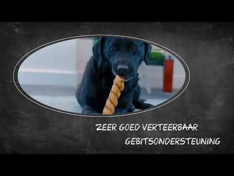 Hofman Animal Care - Vente Friandises – chien - Bâtonnets à mâcher au collagène saveur saumon Luna's Choice - Taille S4