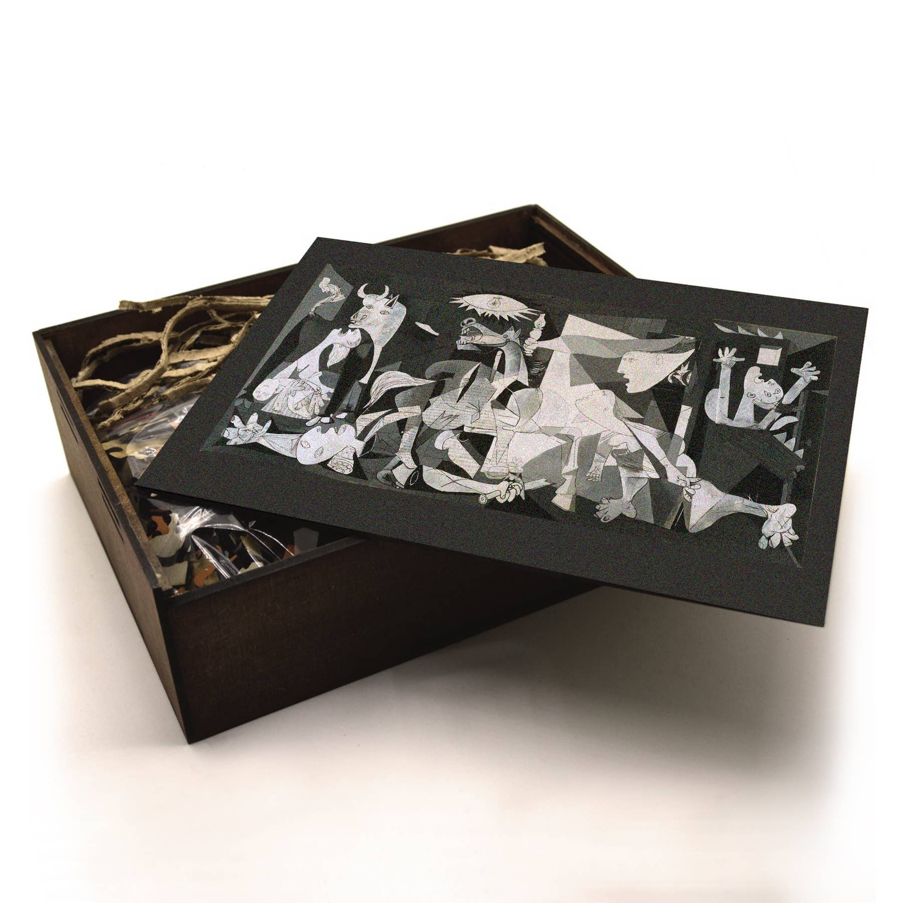 WAWW Artisanal Wooden Puzzles - Wholesale Puzzle - Adult - Wooden Puzzle "Guernica", Picasso Painting *Whimsies Edition3