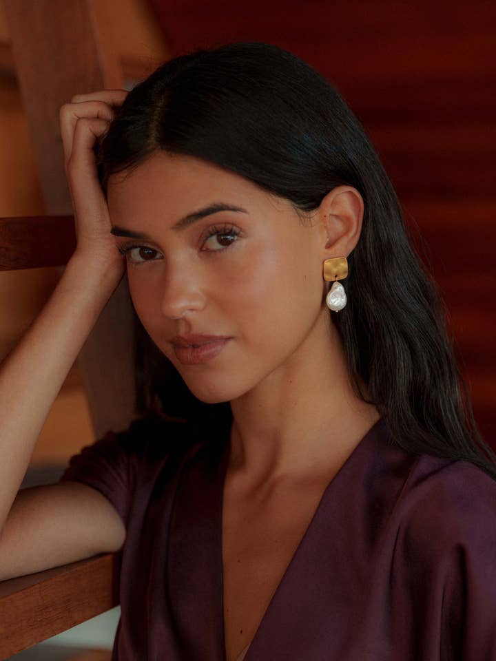 Brincos de Marfim por atacado de Sofia Godinho