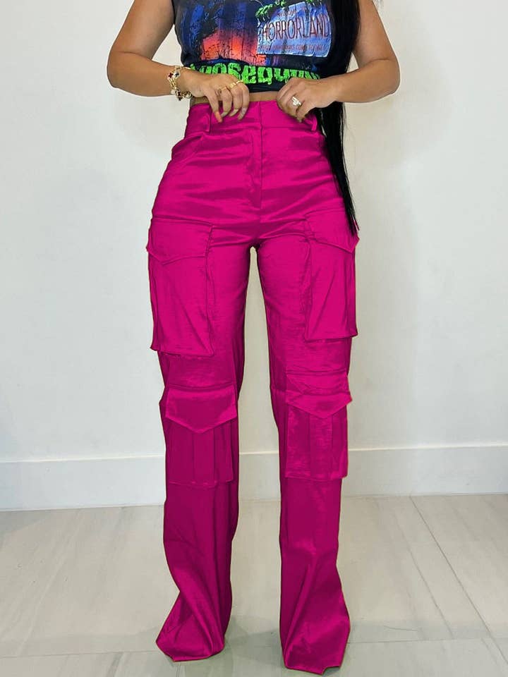 Miss Sparkling - Wholesale Pants – Women's - Cargo pants0