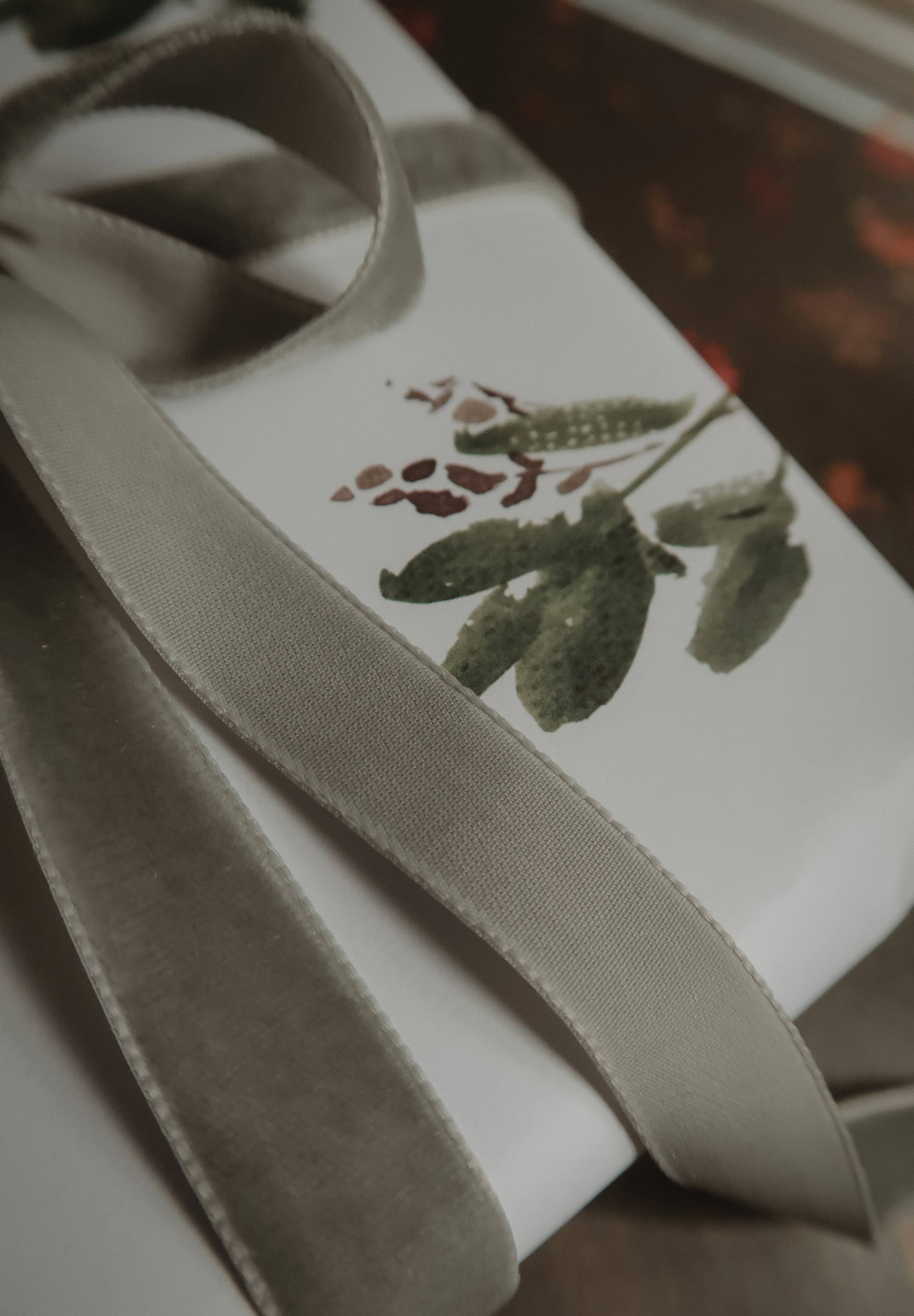 MyDesignPictures - Wholesale Ribbon - Gift Wrapping - Velvet ribbon GRAY length 2,5m/width 16mm 5