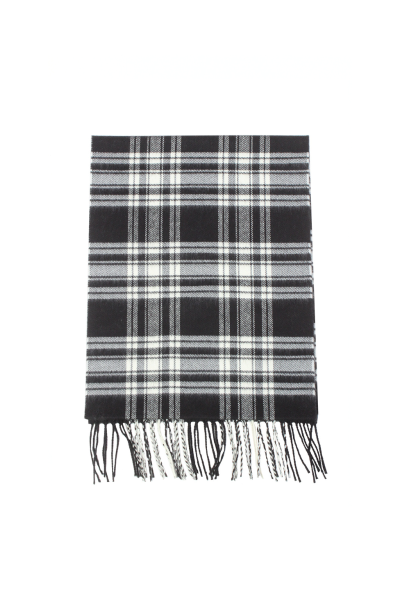 David And Young - Wholesale Scarf - Unisex - Softer than Cashmere PLAID BUFF Vegan Cashmere Touch Scarves31