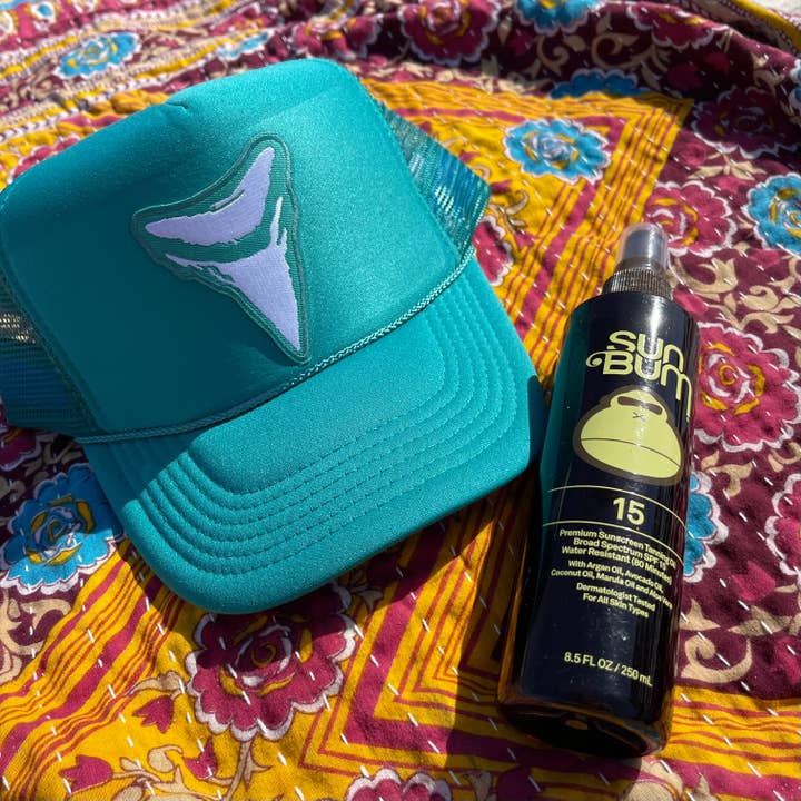 Vitamin Sea Clothing - Wholesale Trucker Hat - Women's - Shark Tooth Trucker Hat
